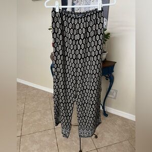 See You Monday Los Angeles Wide Leg Palazzo Pants - S